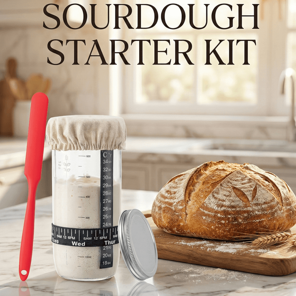 Sourdough starter kit for beginners by Exanas