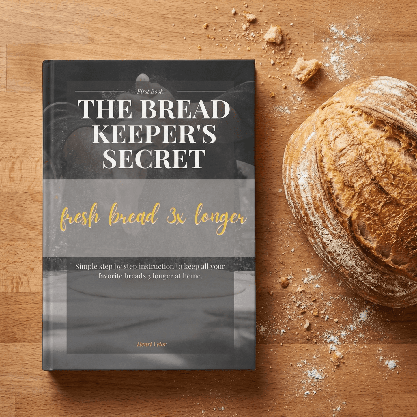 The Physics of Bread Storage digital guide cover by Exanas