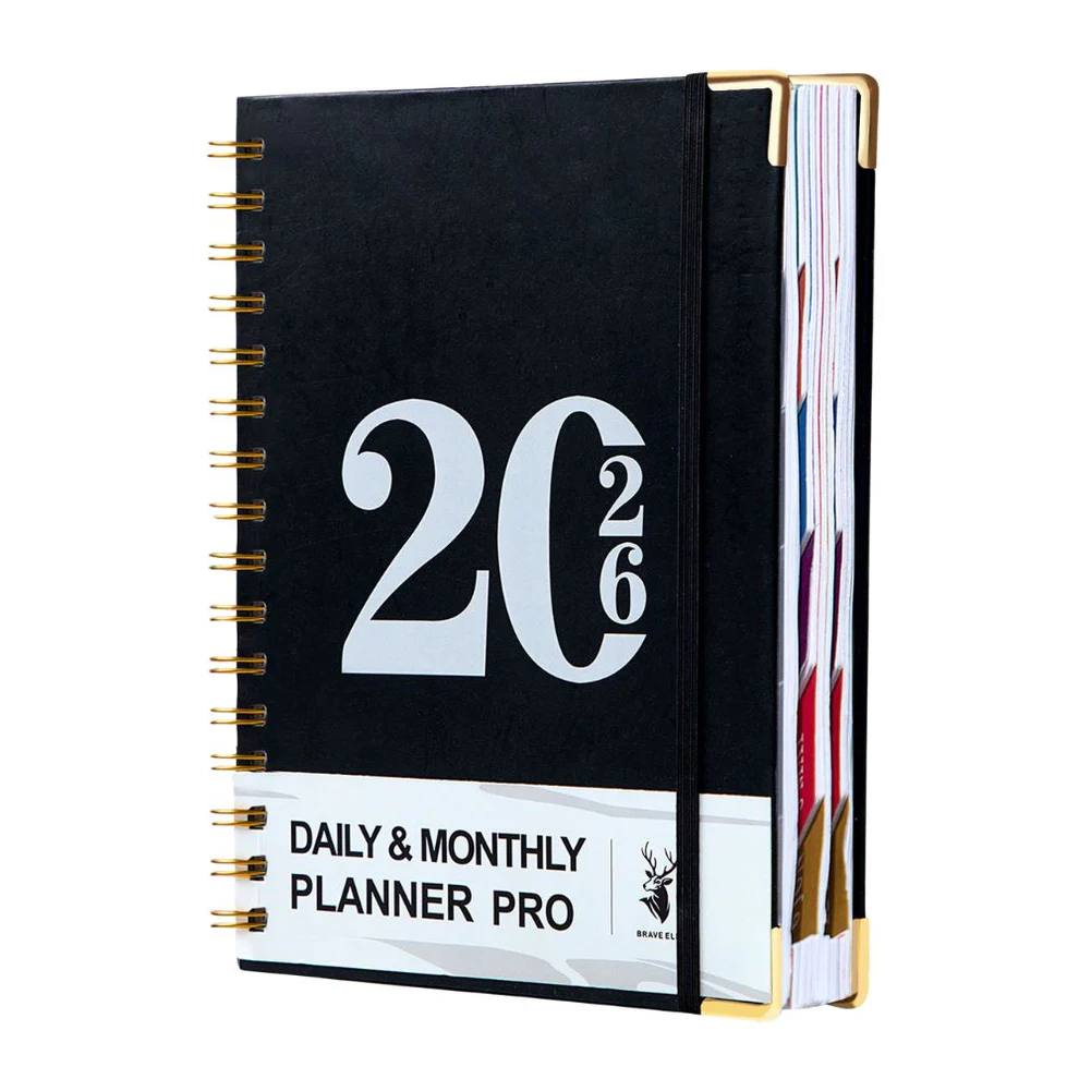 2026 Monthly & Daily Planner Notebook