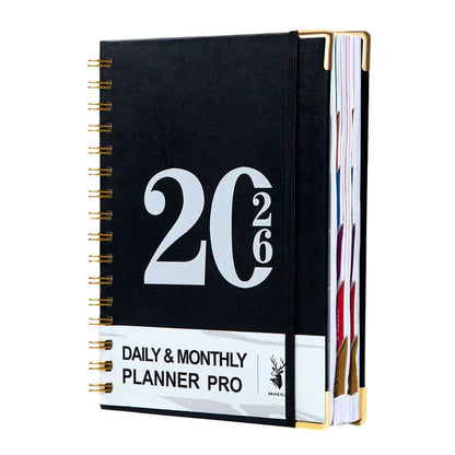 2026 Monthly & Daily Planner Notebook