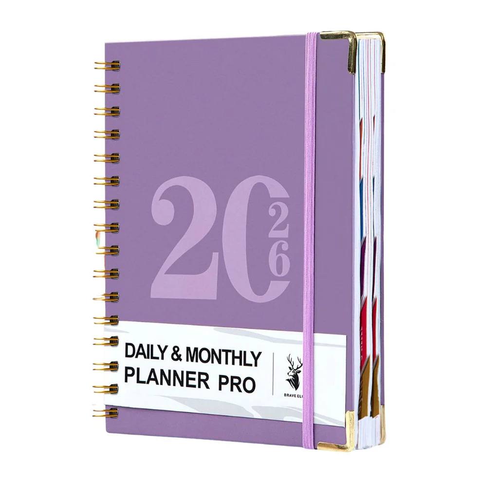 2026 Monthly & Daily Planner Notebook