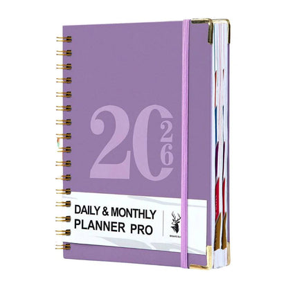 2026 Monthly & Daily Planner Notebook